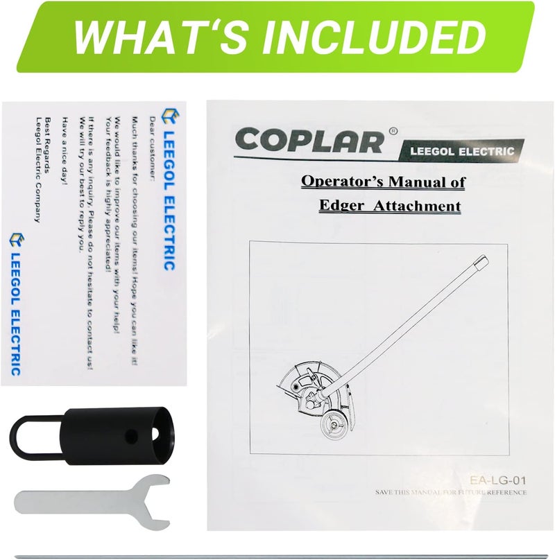 COPLAR 9In. Lawn Edger Attachment - Image 2